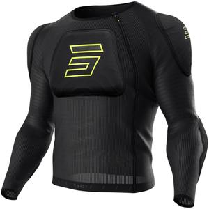 Chránič tela Shot Vest Prime čierno-fluo žltý