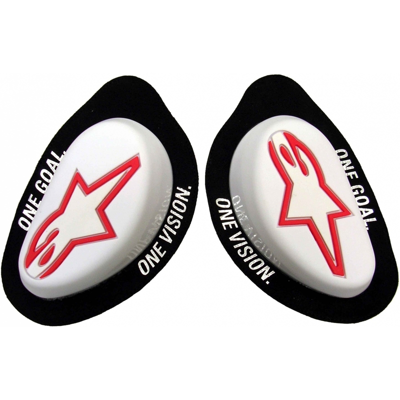 Kolenné slidre Alpinestars GP biele