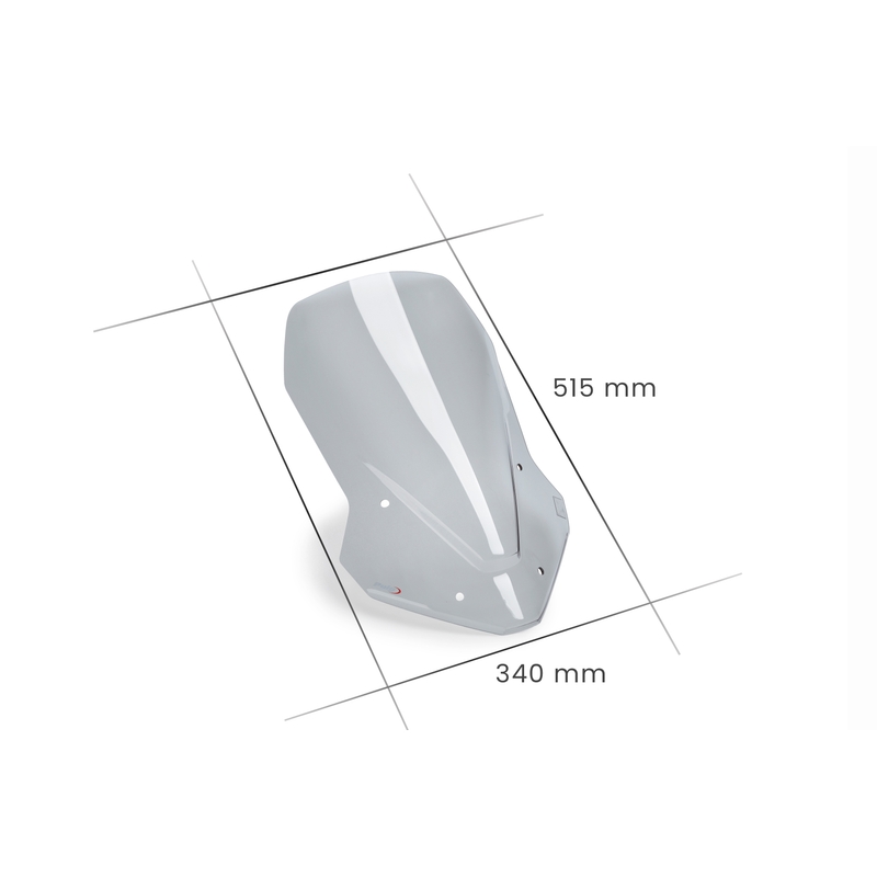 Plexi štít PUIG TOURING dymové pre KOVE 800 X Pro 2024