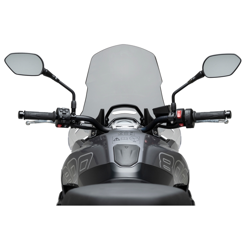 Plexi štít PUIG TOURING dymové