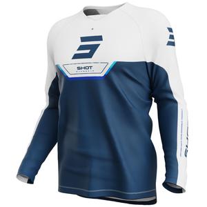 Detský motokrosový dres Shot Draw Daytona modrý