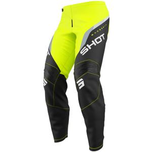 Detské motokrosové nohavice Shot Draw Daytona fluo žlté