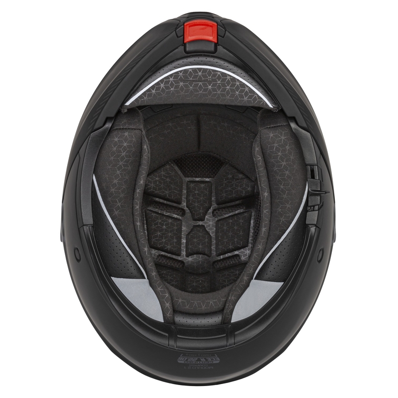 Výklopná prilba na motorku Cassida Modulo 2.1 Compass matná čierno-sivá