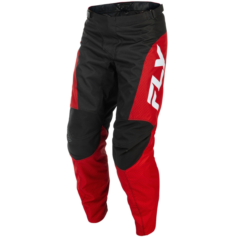 Motokrosové nohavice FLY Racing - USA F-16 červeno-čierno-biele