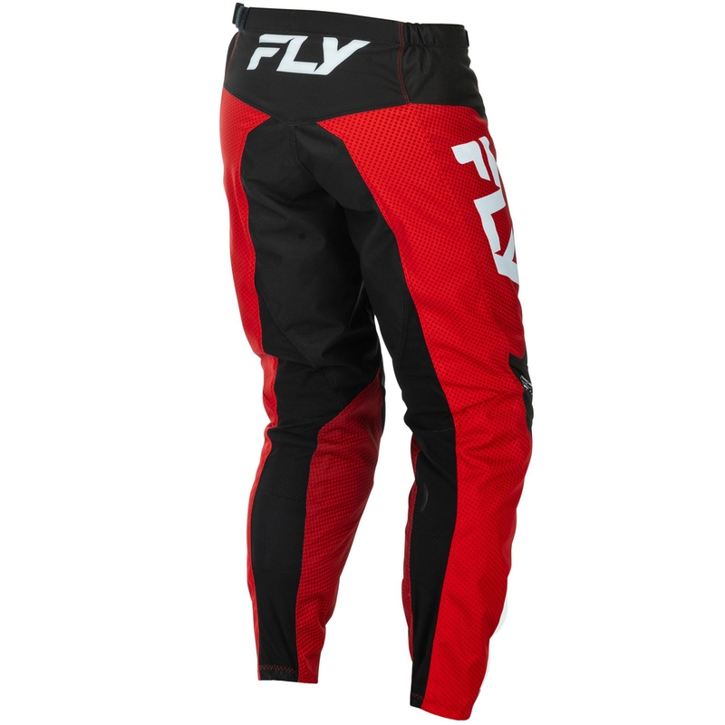 Motokrosové nohavice FLY Racing - USA F-16 červeno-čierno-biele