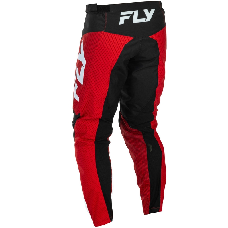 Motokrosové nohavice FLY Racing - USA F-16 červeno-čierno-biele