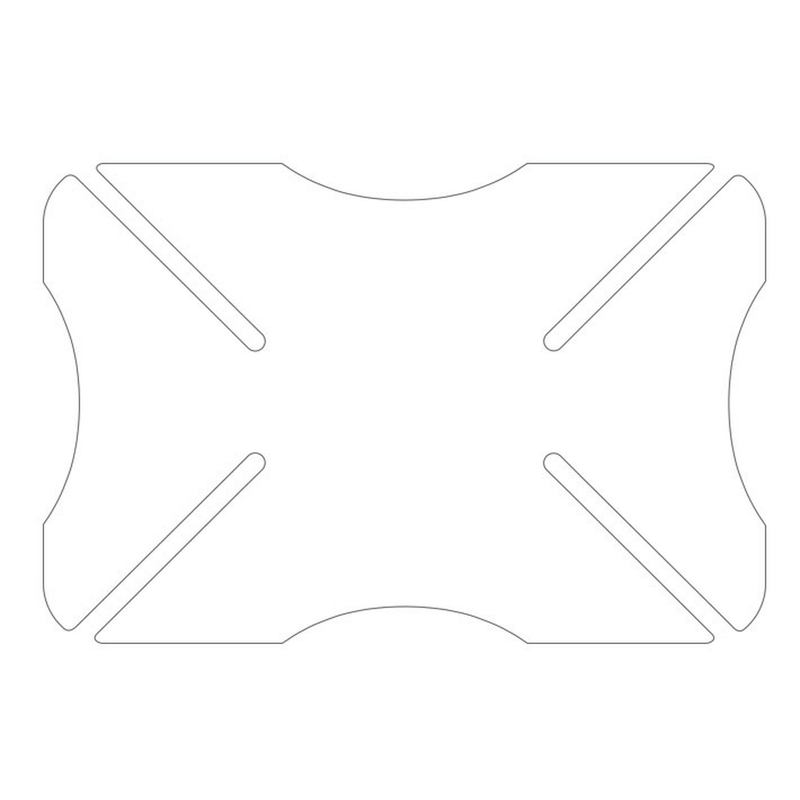 Protektor laku prilby Oxford Helmet Bumper číry