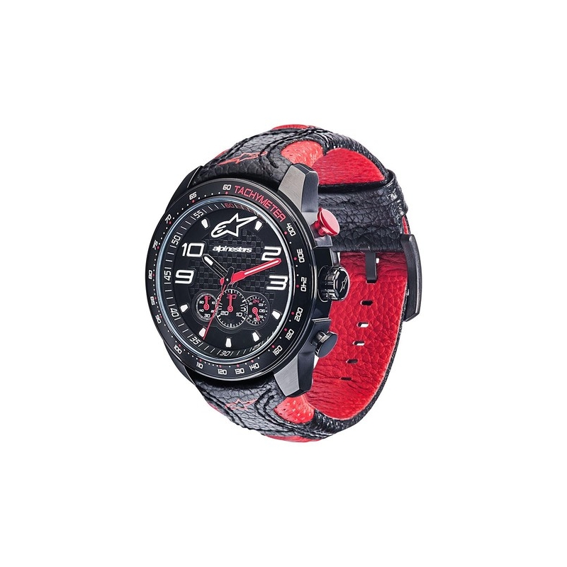 Hodinky Alpinestars Tech Race Chrono čierno-červené