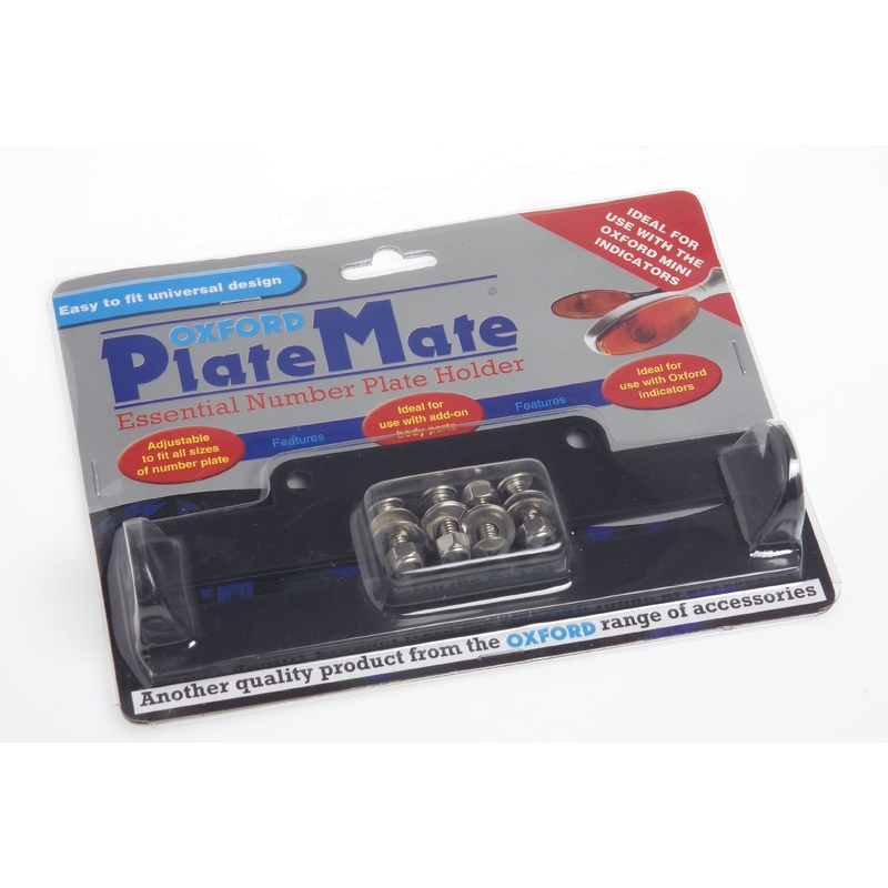 Držiak ŠPZ Oxford Plate Mate čierny