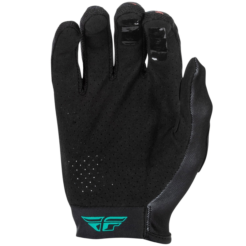 Motokrosové rukavice FLY Racing - USA Lite Americana čierno-červeno-zlaté