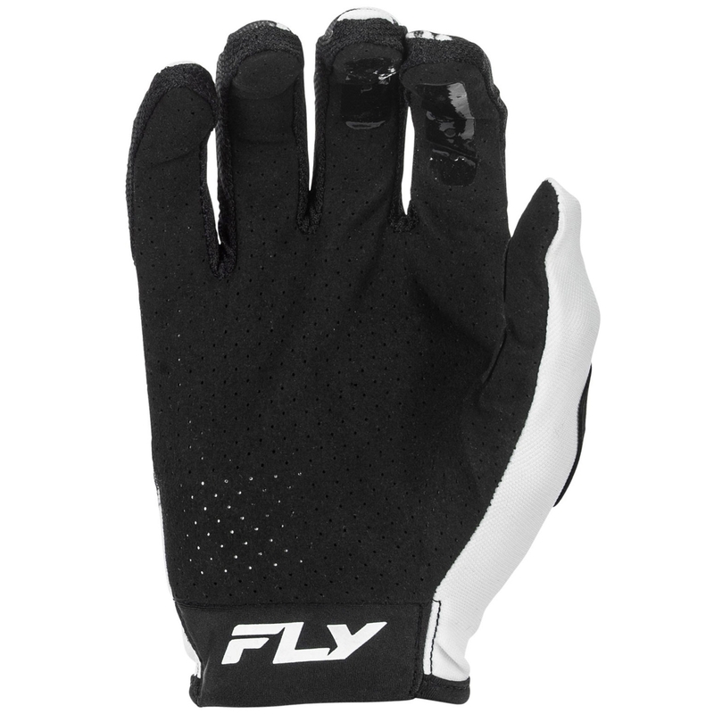 Motokrosové rukavice FLY Racing - USA Lite Warp bielo-modro-ružové