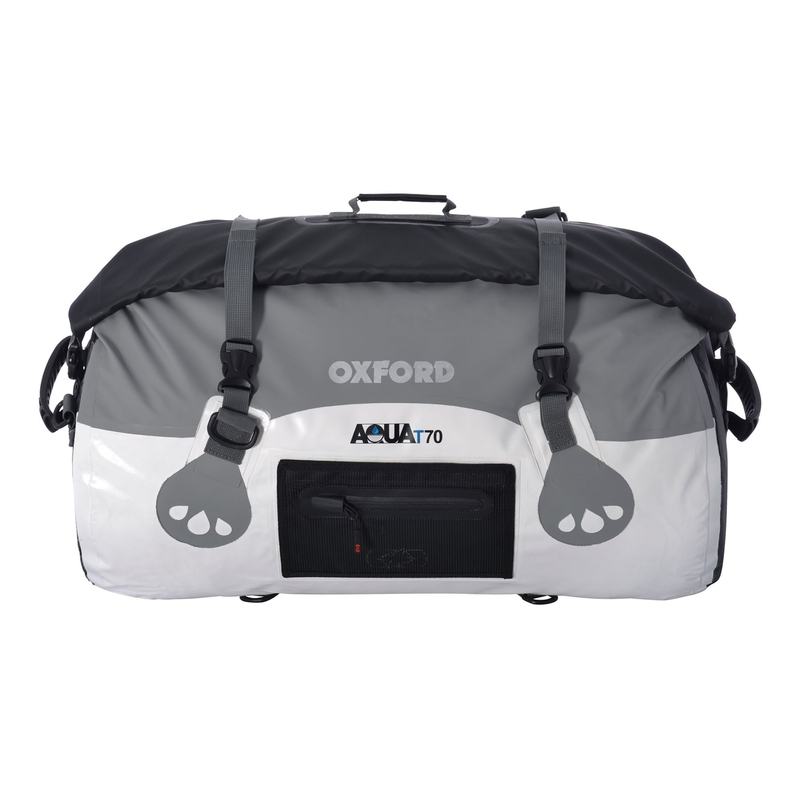 Vodotesný vak Oxford Aqua70 Roll Bag bielo-šedý