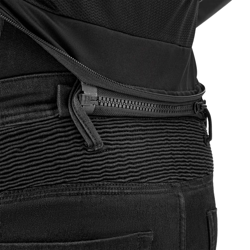 Kožená bunda na motorku Shima Bandit 2.0 čierno-čierna