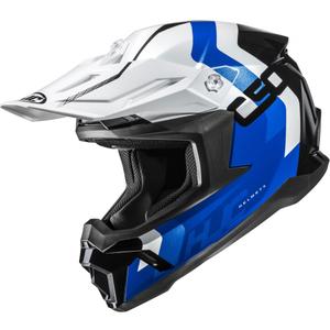 Motokrosová prilba HJC C50 Primal MC2 modro-bielo-čierna
