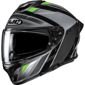 Integrálna helma na motorku HJC C71 Faber MC4 čierno-šedo-fluo zelená