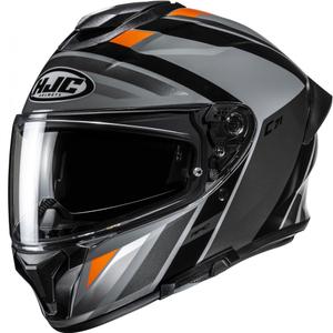 Integrálna helma na motorku HJC C71 Faber MC7 čierno-šedo-oranžová
