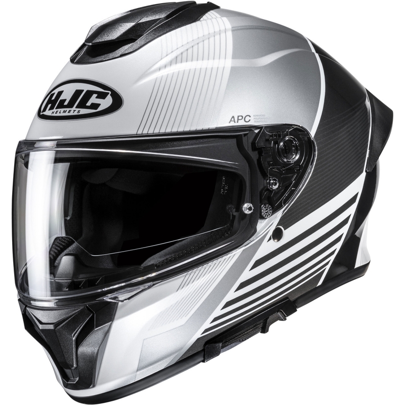 Integrálna helma na motorku HJC C71 Morix MC5 čierno-strieborná