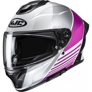 Integrálna helma na motorku HJC C71 Morix MC8 strieborno-ružová