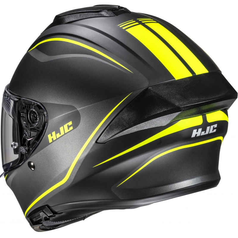 Integrálna helma na motorku HJC C71 Quez MC3HSF čierno-fluo žltá