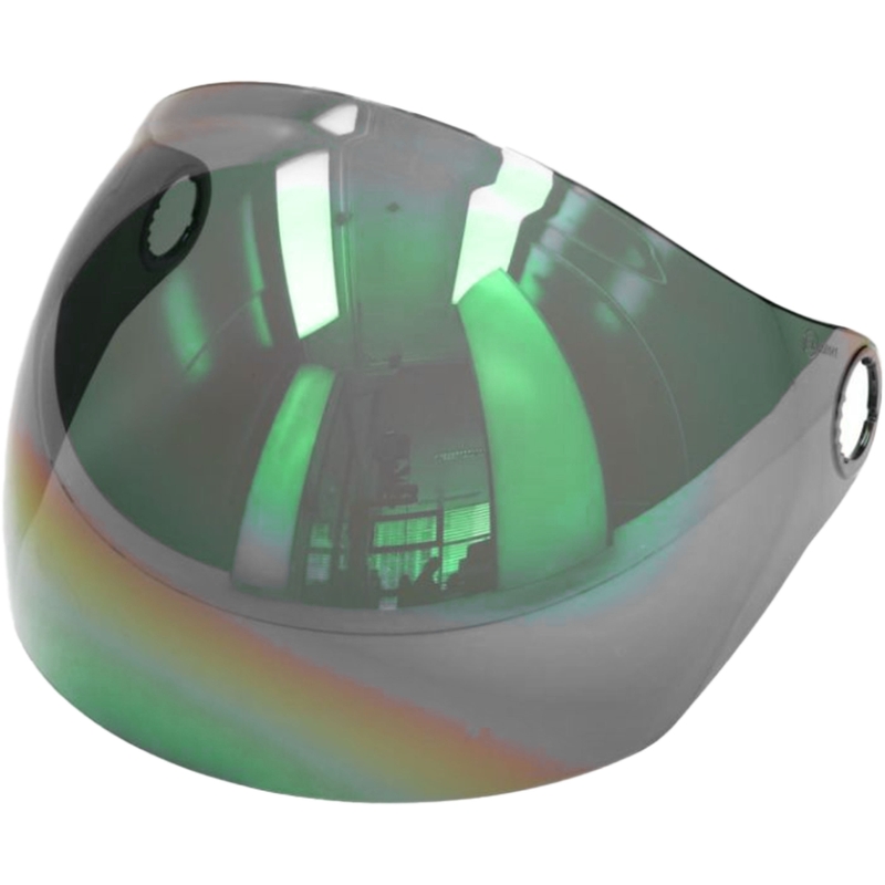 Plexi pre helmy Nexx X.G30 Bubble zelené zrkadlové výpredaj