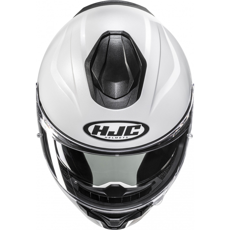Integrálna helma na motorku HJC C71 Solid perleťovo biela
