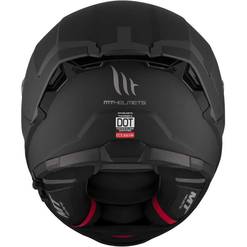 Integrálna prilba na motorku MT FF118SV Thunder 4 SV čierna matná