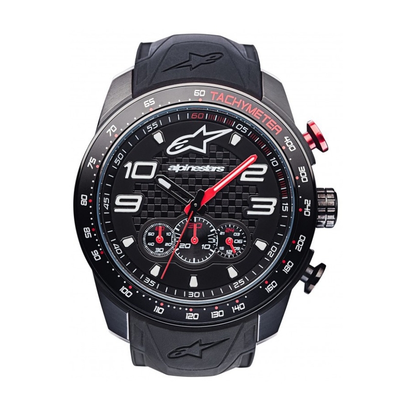 Hodinky Alpinestars Tech Chrono PVD čierno-červené