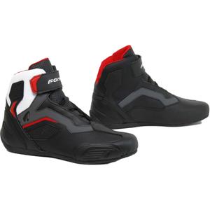 Motocyklová obuv Forma Stinger EVO Flow čierno-červeno-bielo-šedá