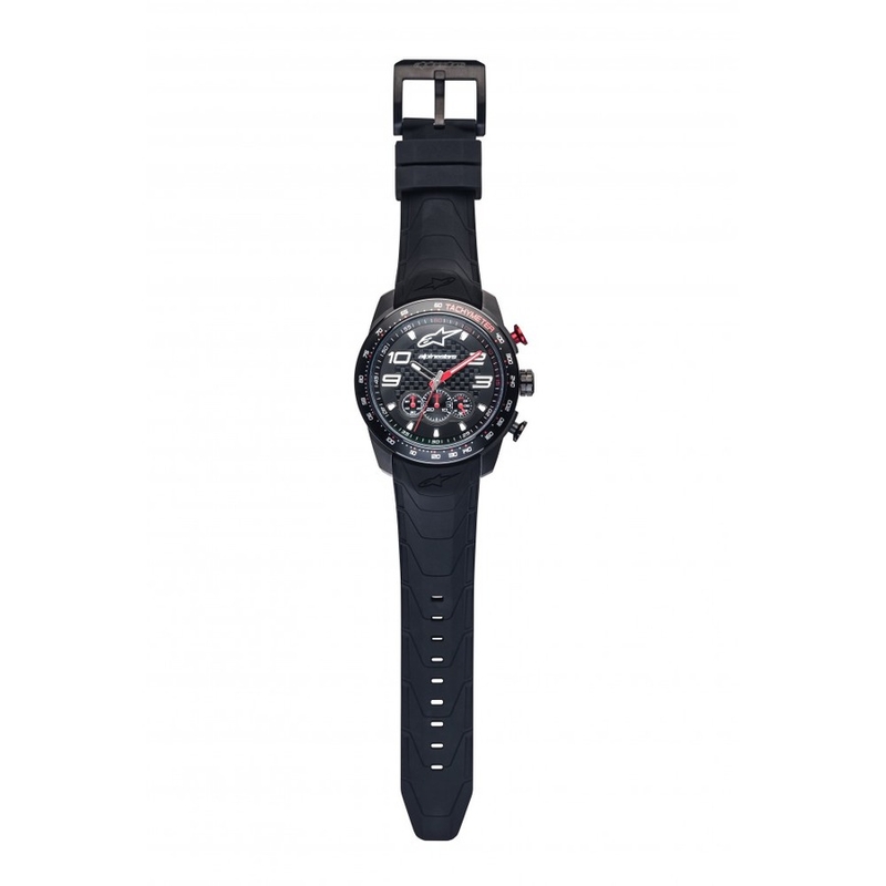 Hodinky Alpinestars Tech Chrono PVD čierno-červené