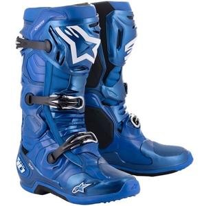 Čižmy na motocykel Alpinestars Tech 10 modro-čierno-biele