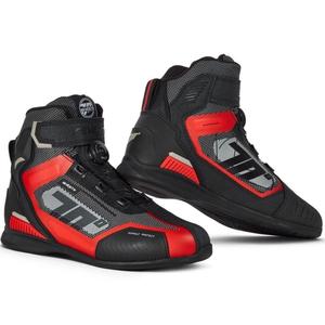 Topánky na motorku SEVENTY DEGREES SD-BR3 Veloce PRO čierno-červené