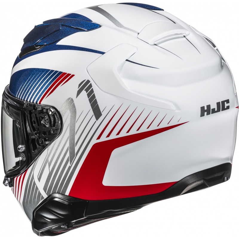 Integrálna helma na motorku HJC F71 Catos MC21 bielo-modro-červená