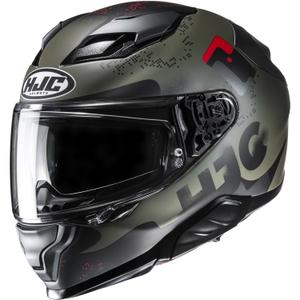 Integrálna helma na motorku HJC F71 Faco MC1SF khaki-čierna