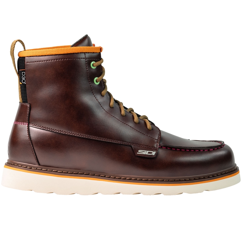 Topánky na motorku SIDI URBEX WP vínovo červené