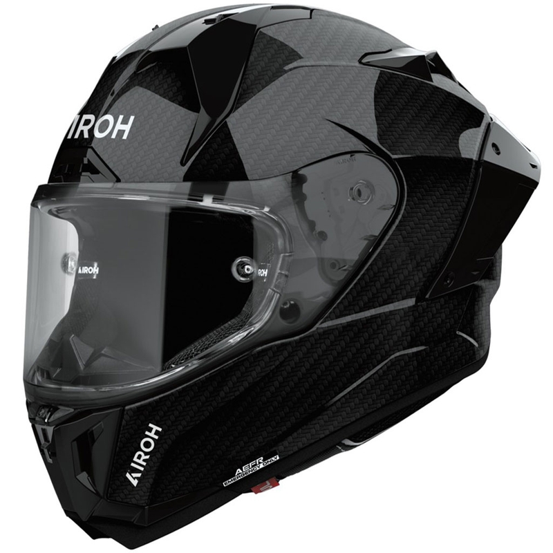 Integrálna helma na motorku Airoh GP800 Carbon lesklá čierna