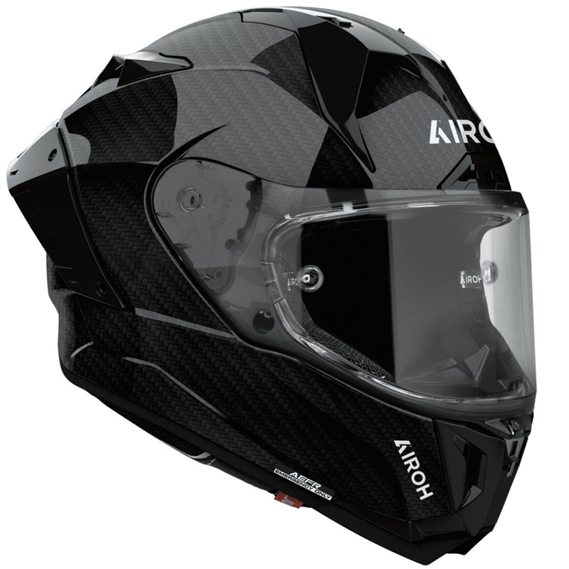 Integrálna helma na motorku Airoh GP800 Carbon lesklá čierna