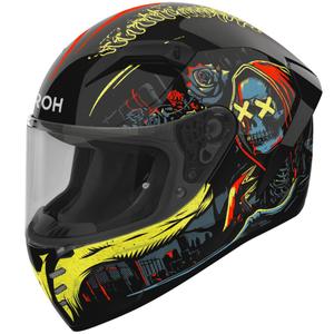 Integrálna prilba na motorku Airoh CONNOR Double Face lesklá čierno-žltá