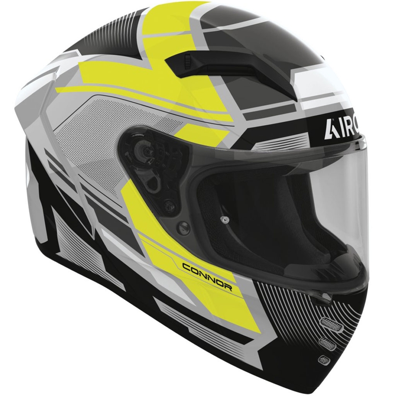 Integrálna helma na motorku Airoh CONNOR Ego lesklá fluo žltá