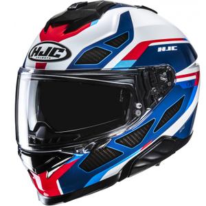 Integrálna helma na motorku HJC i71 Zest MC21 modro-bielo-červená