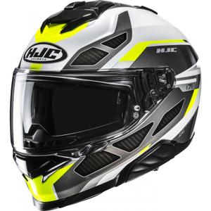 Integrálna helma na motorku HJC i71 Zest MC3H čierno-bielo-fluo žltá