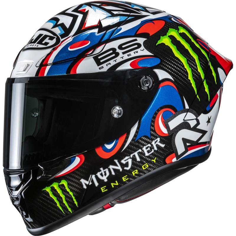 Integrálna prilba na motorku HJC RPHA 1 V2 CARBON Quartararo Le Mans III MC25 multicolor