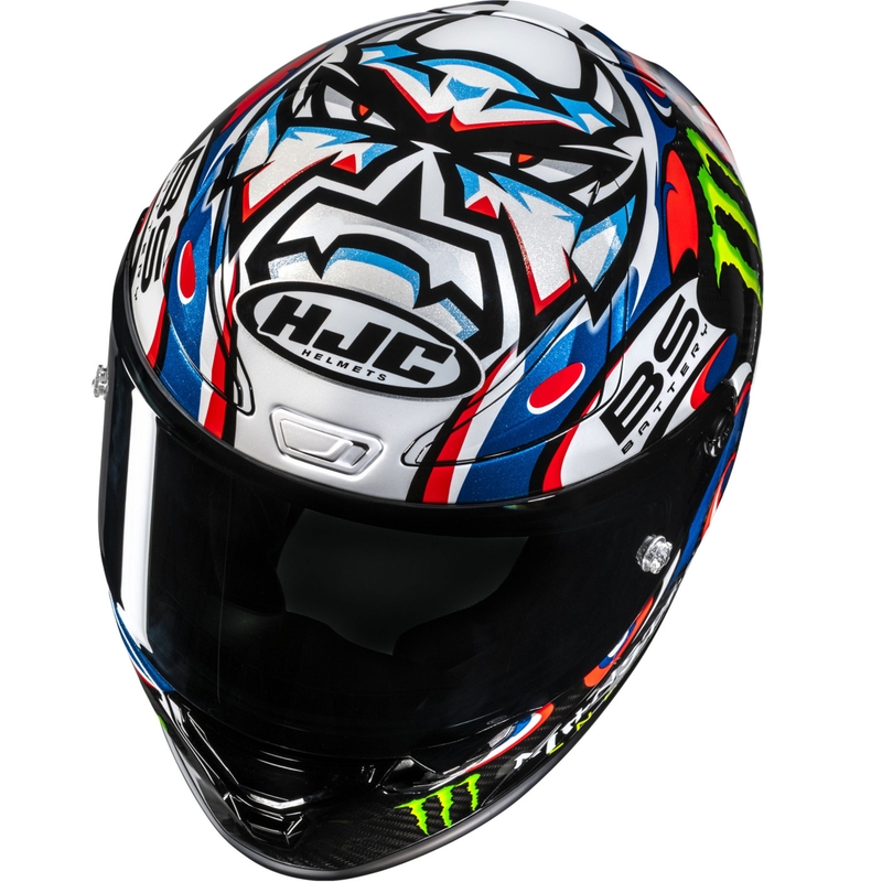 Integrálna prilba na motorku HJC RPHA 1 V2 CARBON Quartararo Le Mans III MC25 multicolor