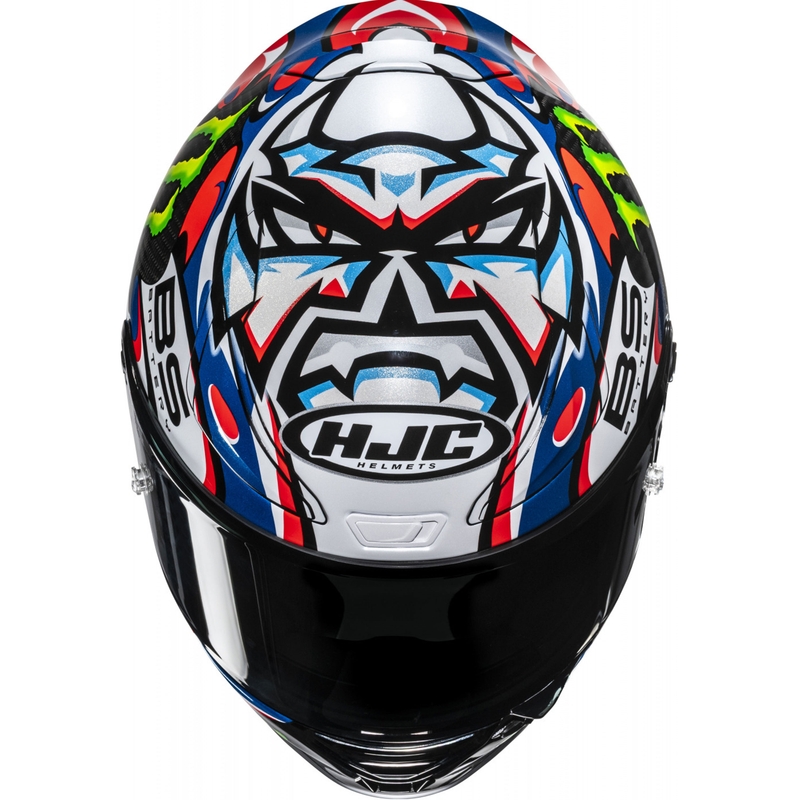 Integrálna prilba na motorku HJC RPHA 1 V2 CARBON Quartararo Le Mans III MC25 multicolor