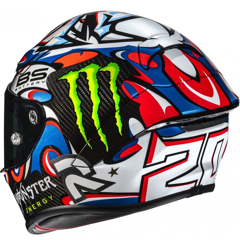Integrálna prilba na motorku HJC RPHA 1 V2 CARBON Quartararo Le Mans III MC25 multicolor