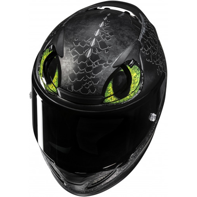 Integrálna helma na motorku HJC RPHA 12 Toothless II Universal MC4SF čierna