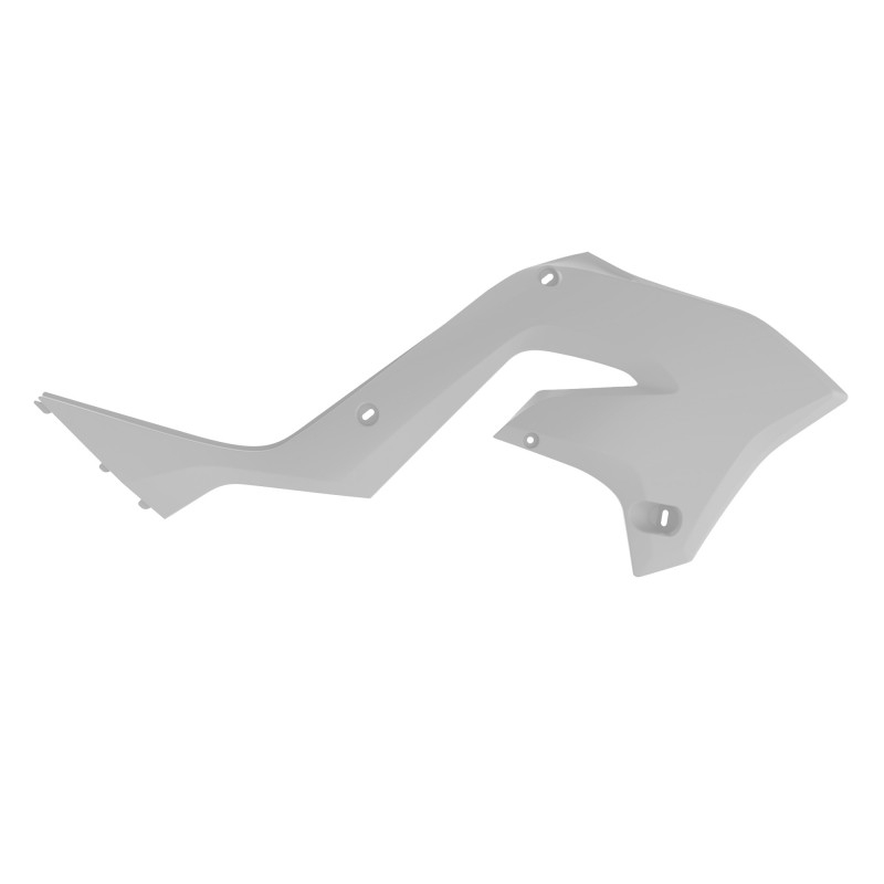 Mriežky chladiča POLISPORT restyling biela pre KAWASAKI KX 125 2003-2008, KAWASAKI KX 250 2T 2003-2008