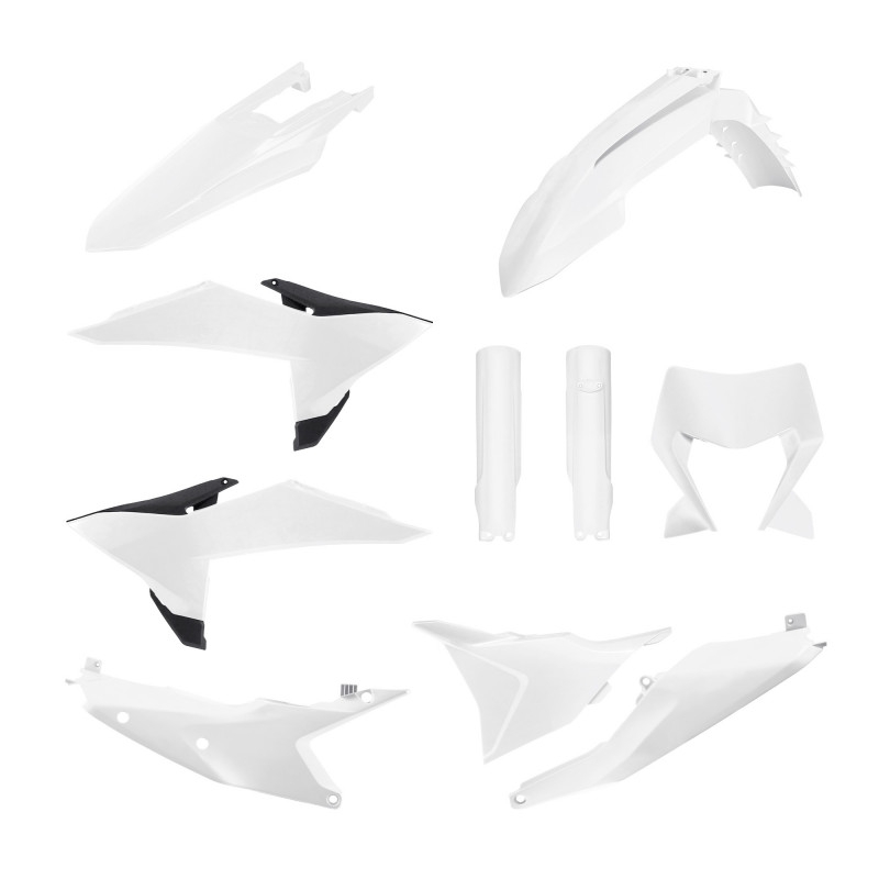 Sada plastov POLISPORT biela