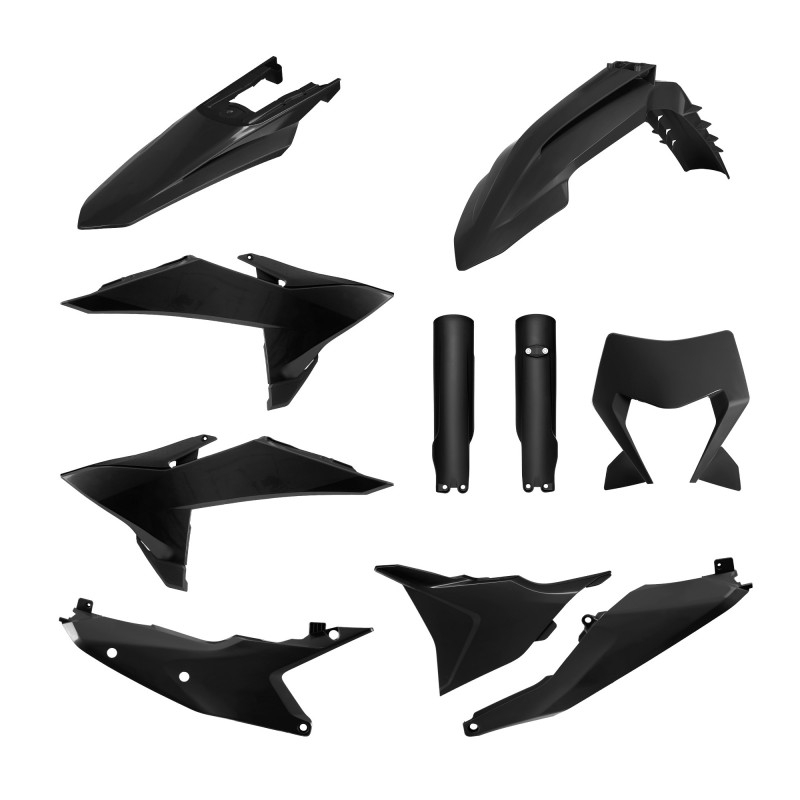 Sada plastov POLISPORT čierna