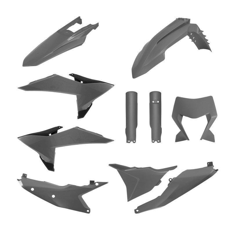 Sada plastov POLISPORT Nardo šedá