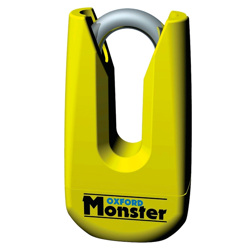 Zámok kotúčovej brzdy Oxford Monster žltý